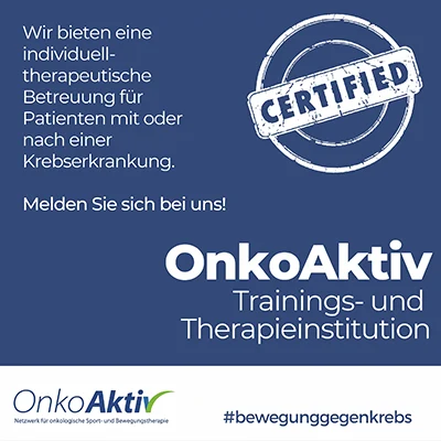 OnkoAktiv Zertifizierung